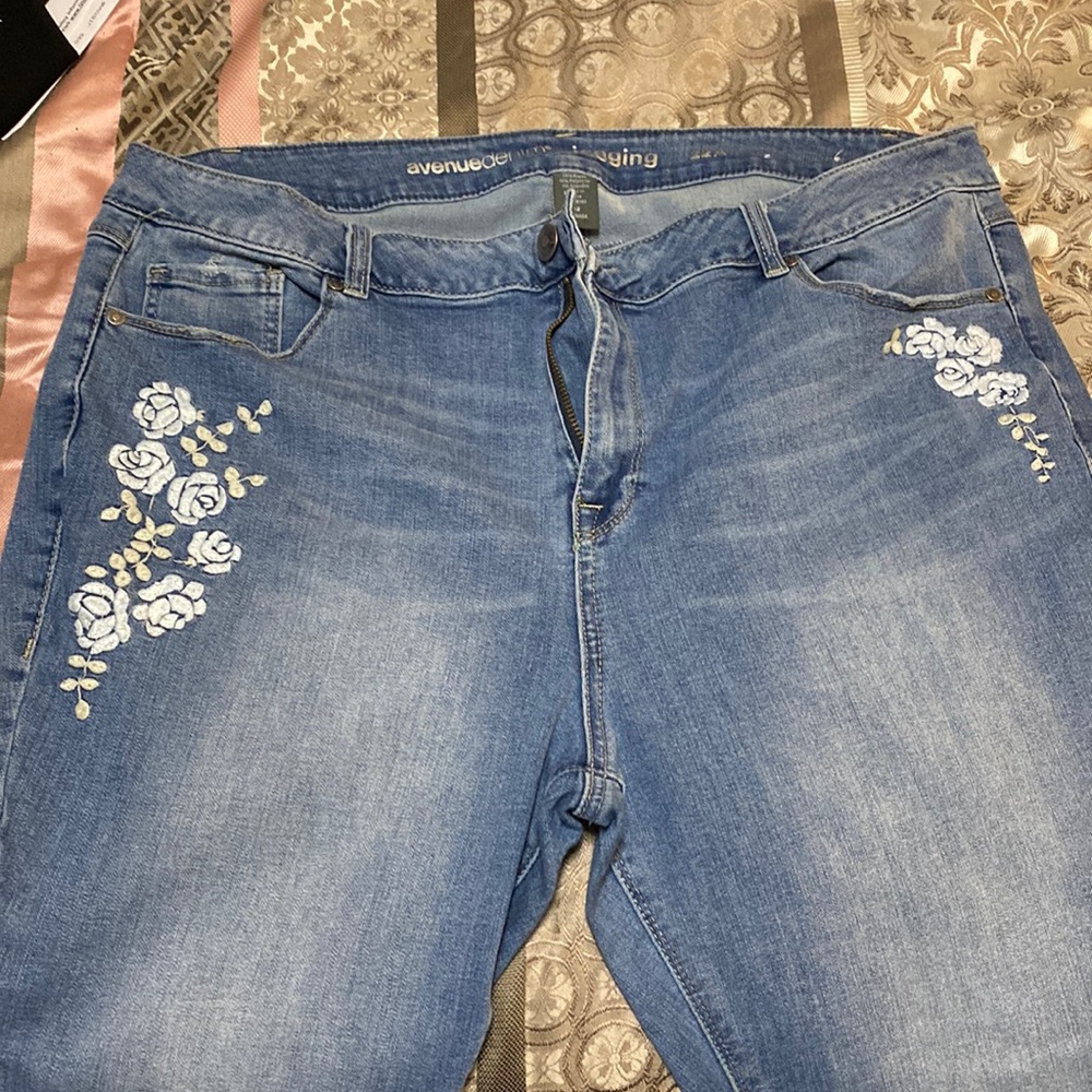Denim jeggings